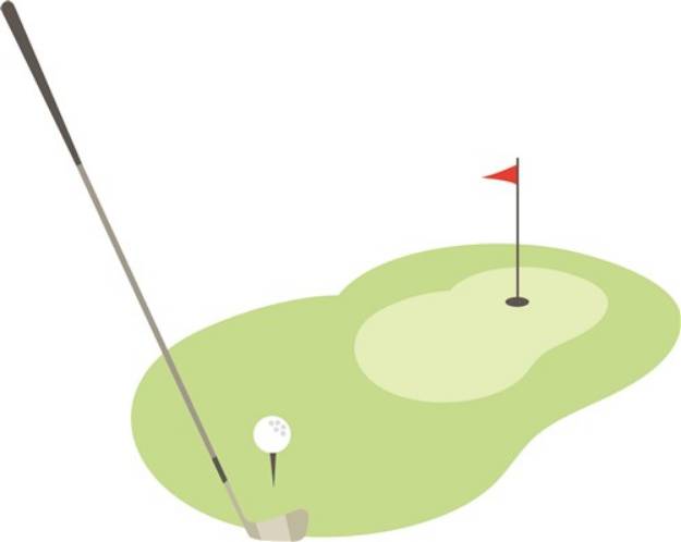 Picture of Golf Course SVG File