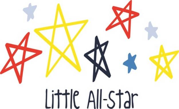 Picture of Little All Star SVG File