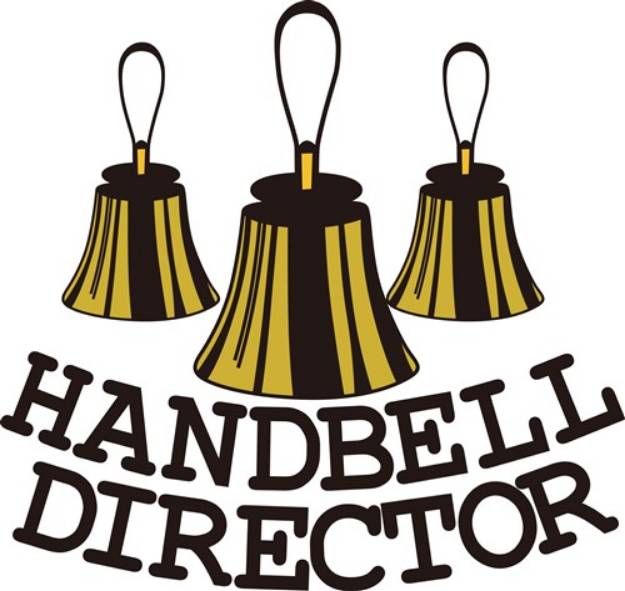 Picture of Handbell Director SVG File