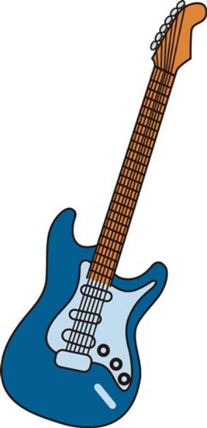Picture of Guitar SVG File