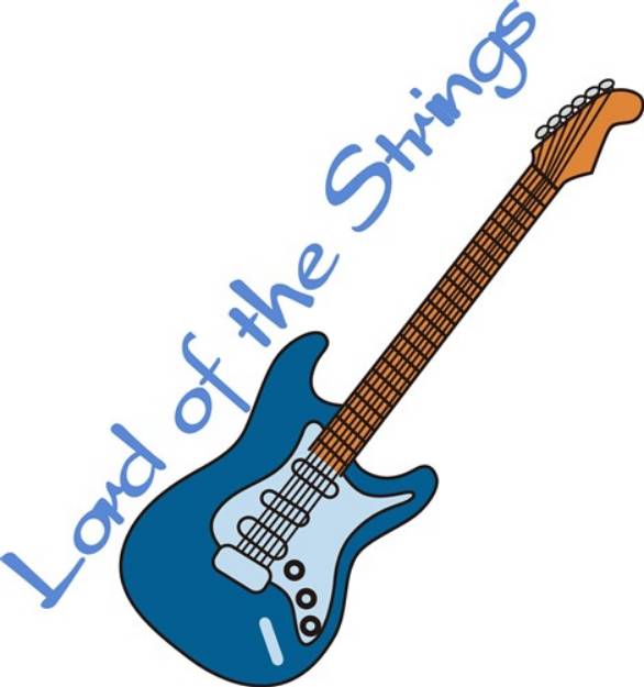 Picture of Lord of the Strings SVG File