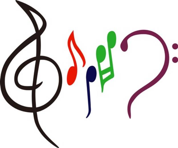 Picture of Abstract Music Logo SVG File