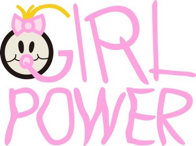Picture of Girl Power SVG File
