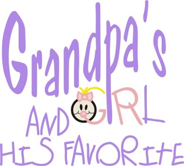 Picture of Favorite Grandchild SVG File