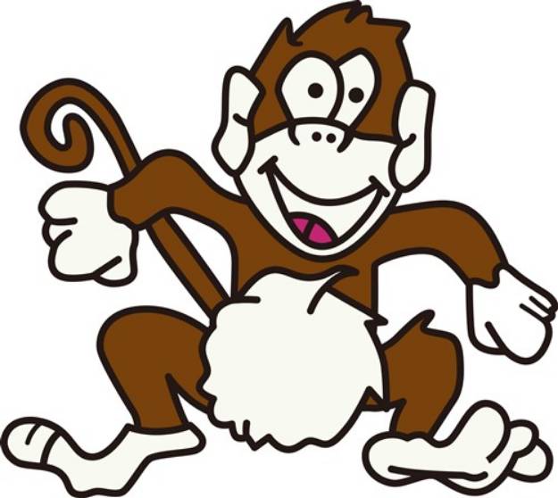 Picture of Monkey SVG File