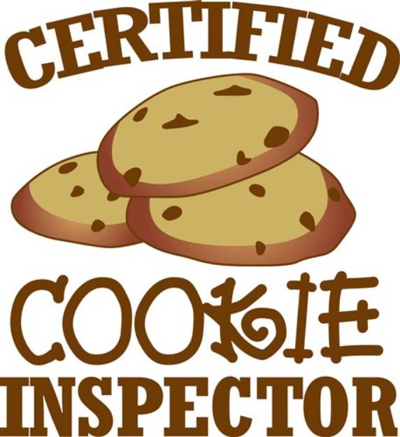 Picture of Certified Cookie Inspector SVG File