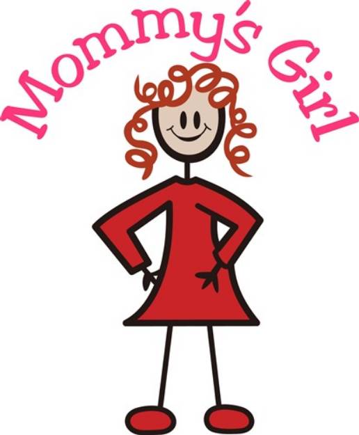 Picture of Mommys Girl SVG File