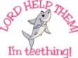 Picture of Teething Shark SVG File