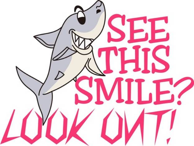 Picture of Shark Smile SVG File