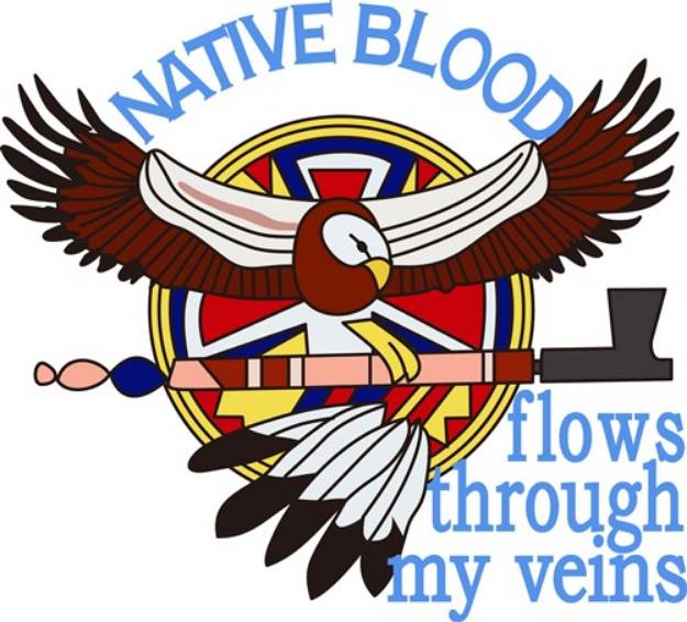 Picture of Native Blood SVG File
