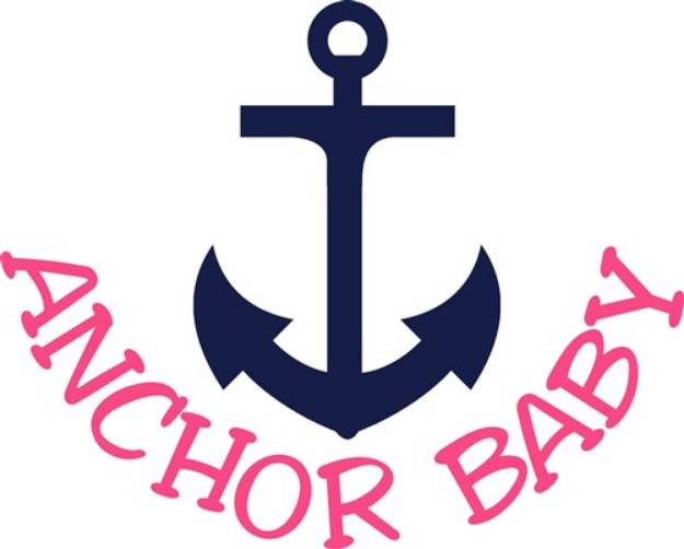 Picture of Anchor Baby SVG File