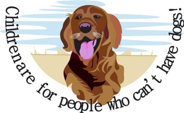 Picture of Retriever Dog SVG File