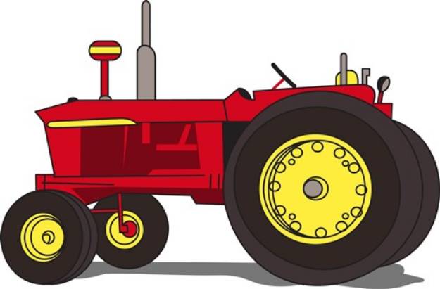 Picture of Classic tractor SVG File