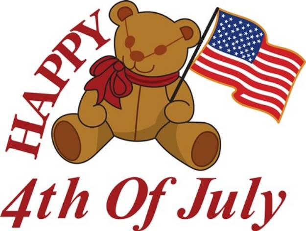 Picture of Happy 4th of July SVG File