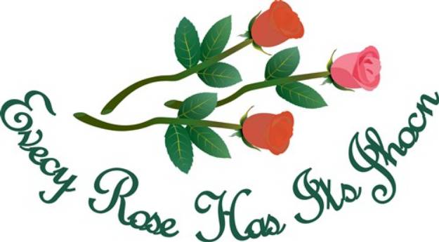 Picture of Every Rose Has Its Thorn SVG File