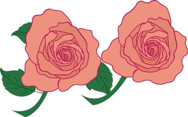 Picture of Roses SVG File