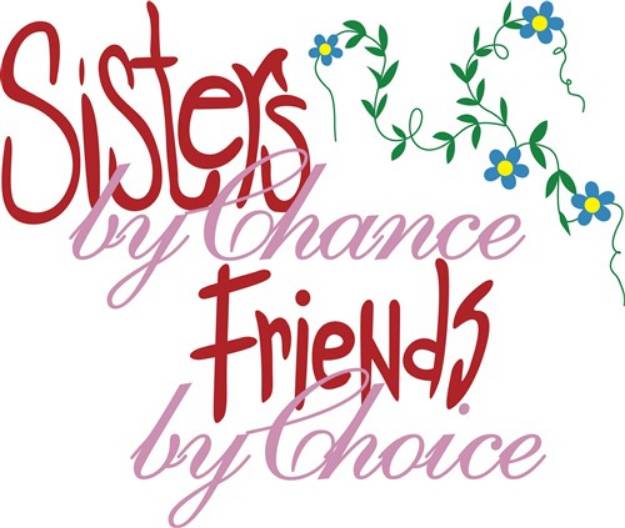 Picture of Sisters by Chance SVG File