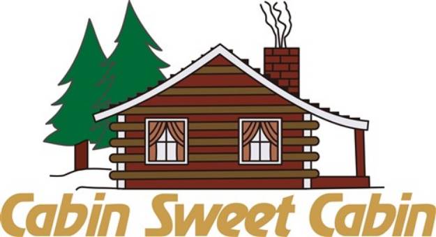 Picture of Cabin Sweet Cabin SVG File