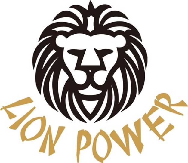 Picture of Lion Power SVG File