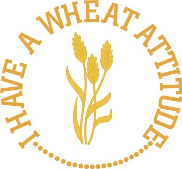 Picture of Wheat Attitude SVG File