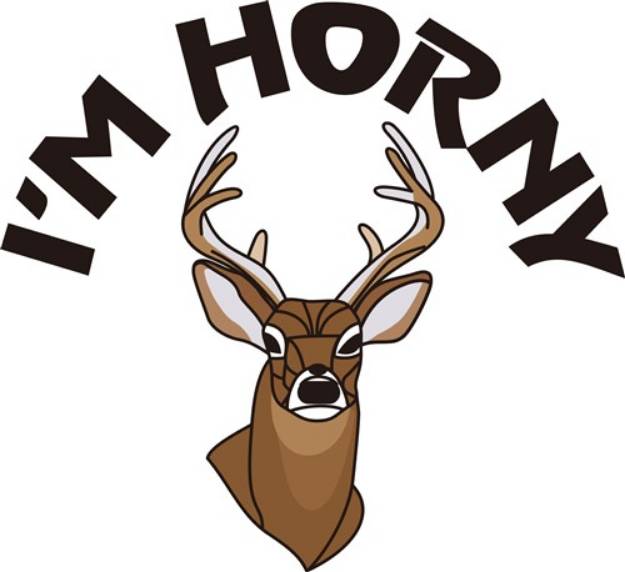 Picture of Im Horny SVG File