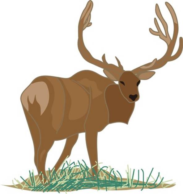 Picture of Elk SVG File