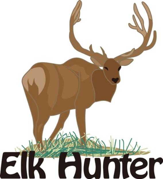 Picture of Elk Hunter SVG File