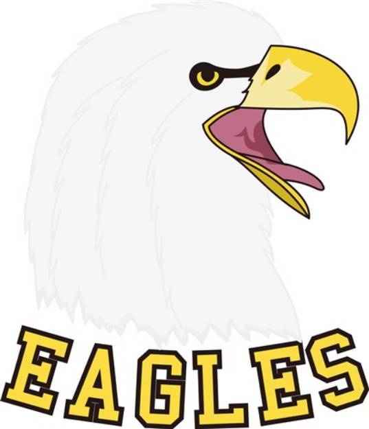 Picture of Eagles Mascot SVG File