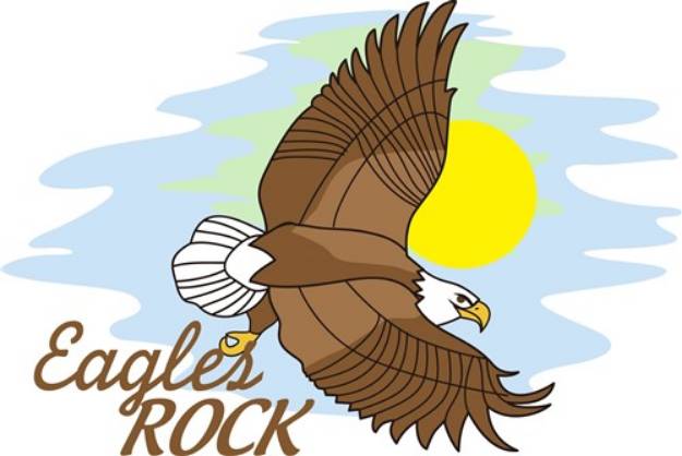 Picture of Eagles Rock SVG File