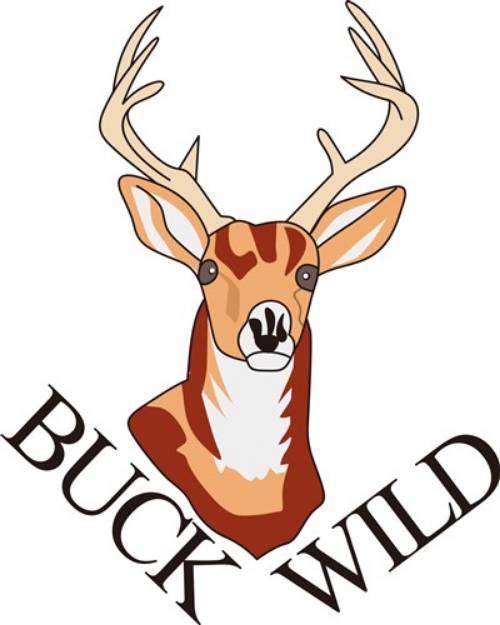 Picture of Buck Wild SVG File