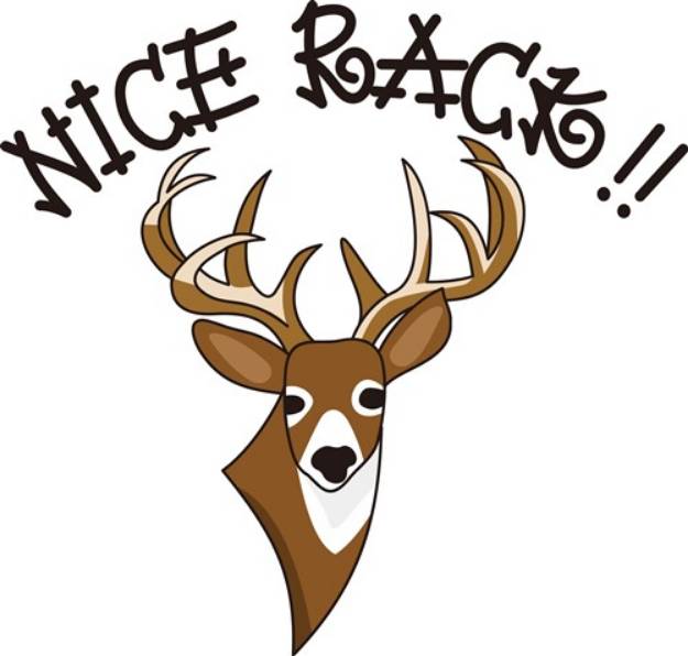 Picture of Nice Rack! SVG File