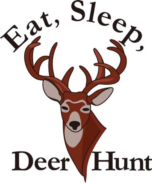 Picture of Eat, Sleep & Deer Hunt! SVG File