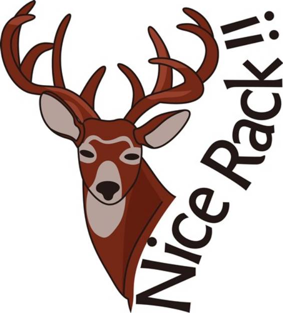 Picture of Nice Rack! SVG File