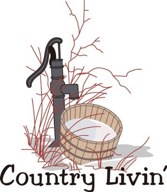 Picture of Country Livin SVG File