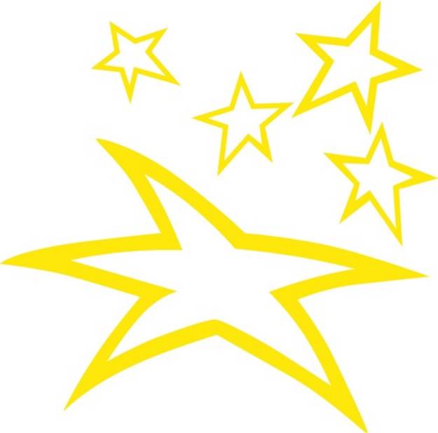 Picture of Stars SVG File