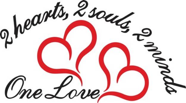 Picture of One Love SVG File