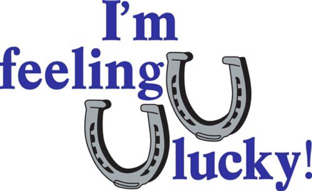 Picture of Im Feeling Lucky SVG File