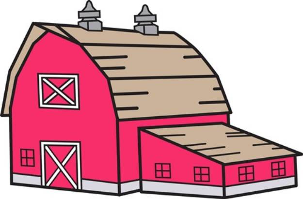 Picture of Barn SVG File