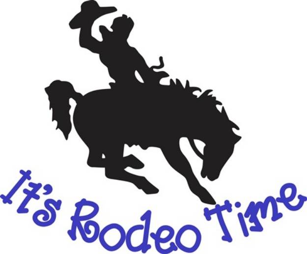 Picture of Its Rodeo Time SVG File