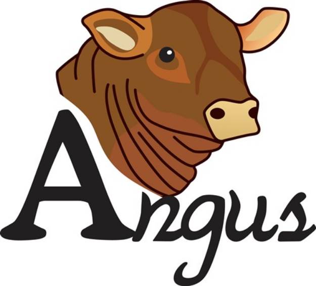 Picture of Angus SVG File