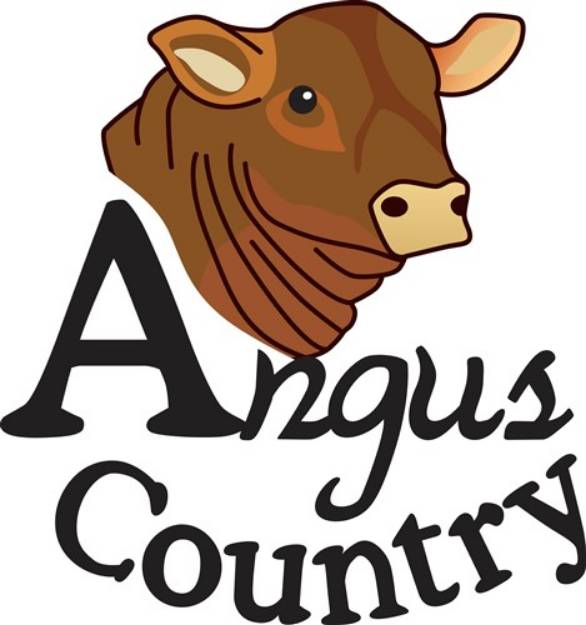 Picture of Angus Country SVG File