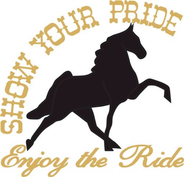 Picture of Show Your Pride SVG File