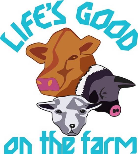 Picture of Farming Life is Good SVG File