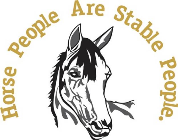 Picture of Stable People SVG File