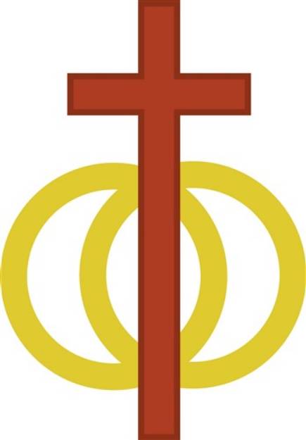 Picture of Christian Marriage Symbol SVG File