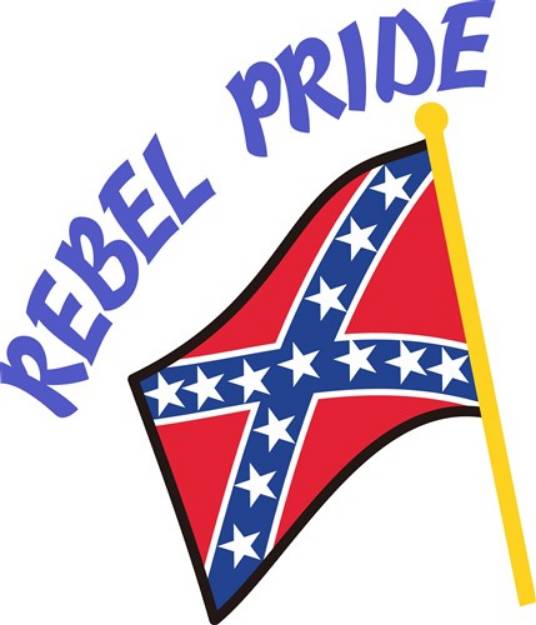 Picture of Rebel Pride SVG File