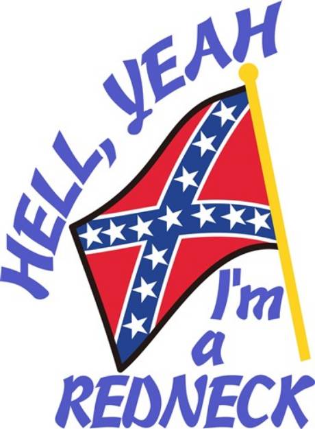 Picture of Hell Yeah Redneck SVG File