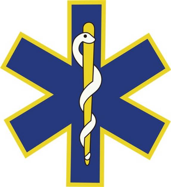 Picture of Star of Life SVG File