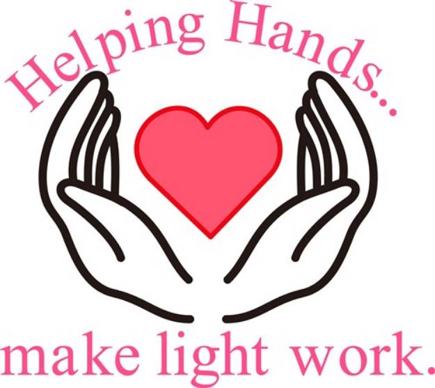 Picture of Helping Hands SVG File