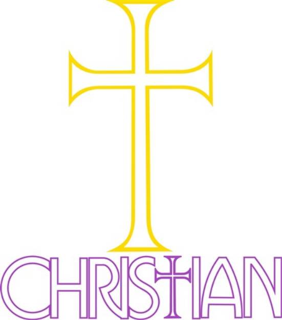 Picture of Christian SVG File